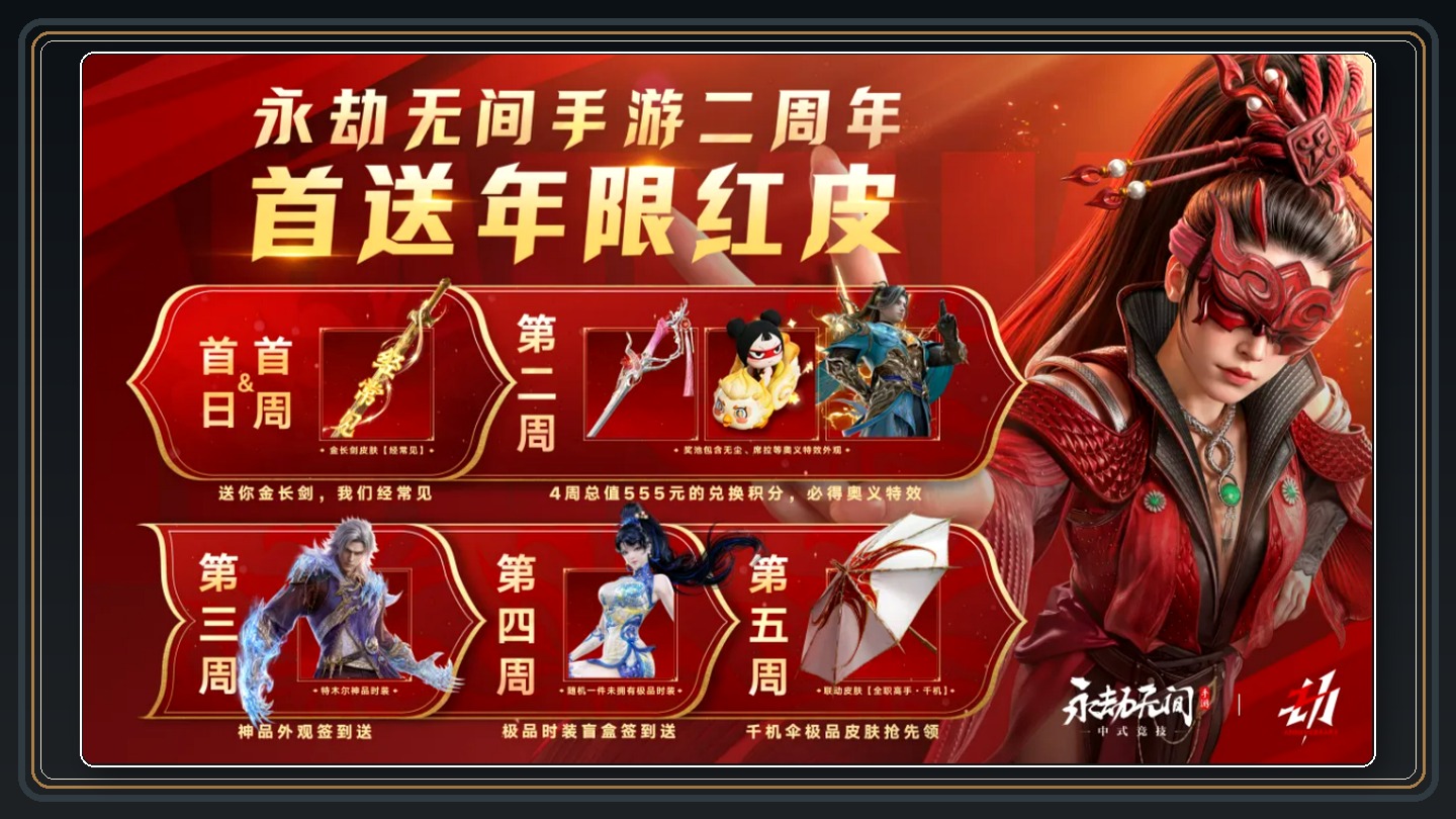 永劫无间游戏二周年庆福利介绍配图 02